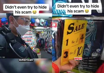 Tourist accuses shopkeeper of switching prices on souvenir T-shirts