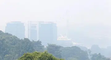Masks come out as haze hits again