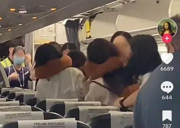 Catfight on Scoot flight: Passengers get into scuffle while disembarking plane