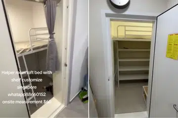 'You call this a room?': Instagram ad of bomb shelter loft beds for helpers gets flak