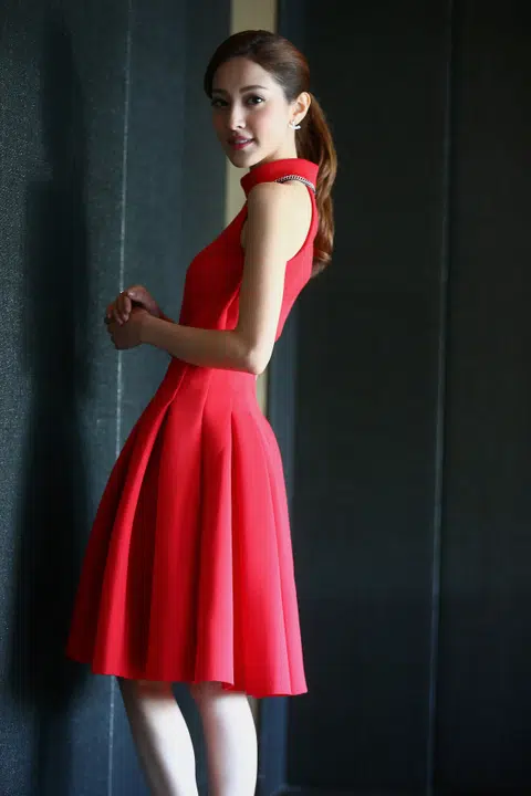 HK actress Grace Chan spent Valentine's Day at home with beau Kevin Cheng