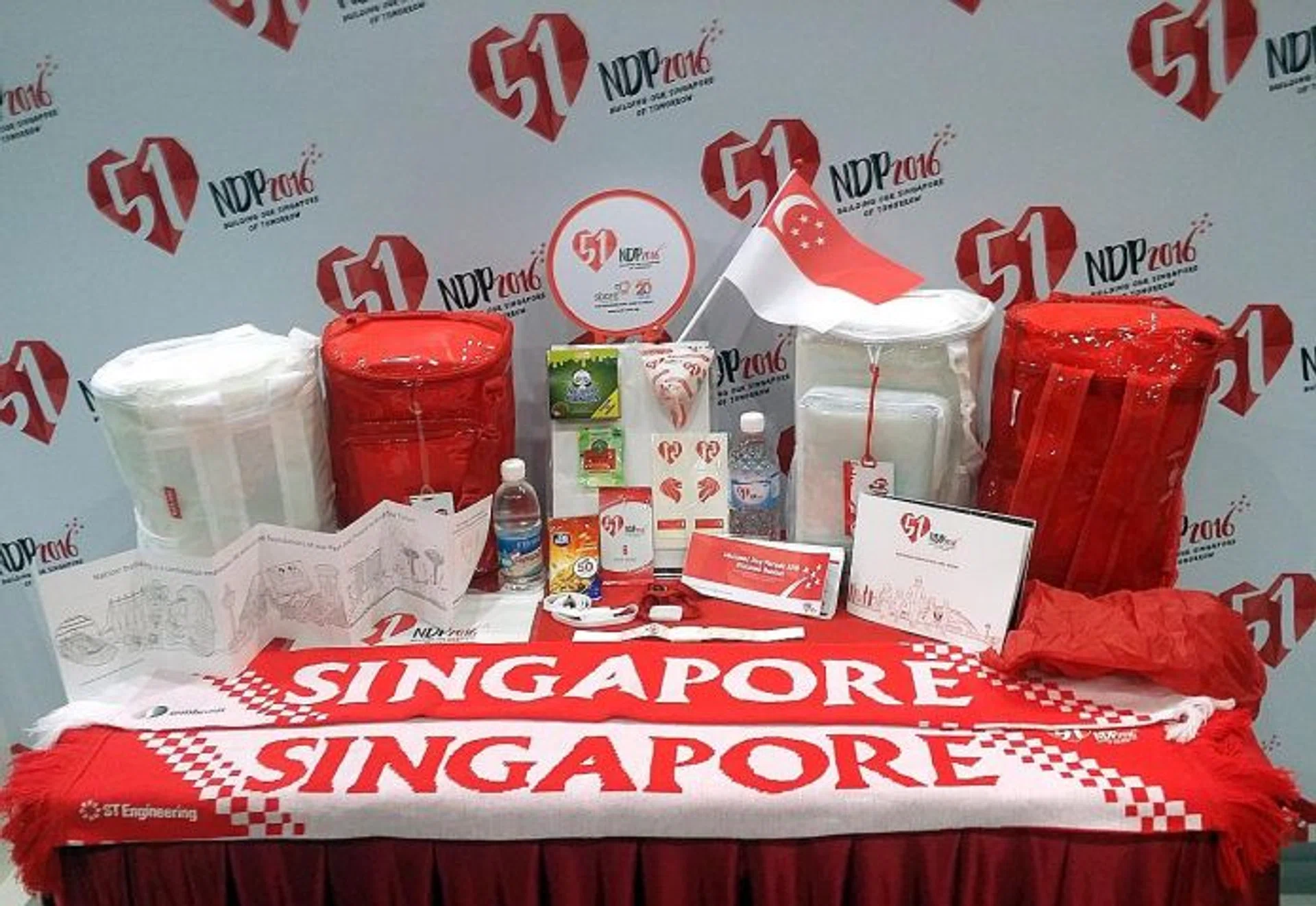 PACKED WITH FUN: This year's NDP funpacks and their contents.