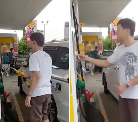 Man called out for pumping RON95 into SG car; but he claims to be M'sian
