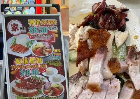 Sengkang stall clears the air after diner complains about its 3-meat value set