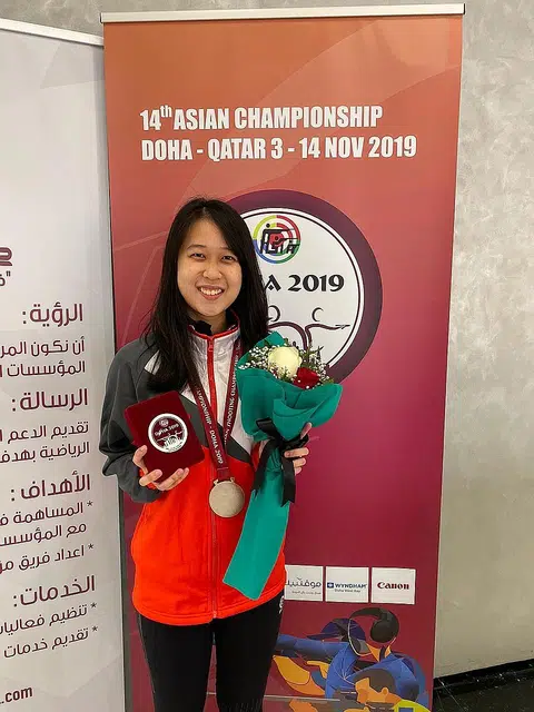 Singapore shooter Tessa Neo clinches silver at Asian C'ships