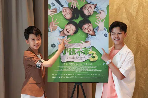 Young stars hope I Not Stupid 3 discourages parents from putting pressure on kids