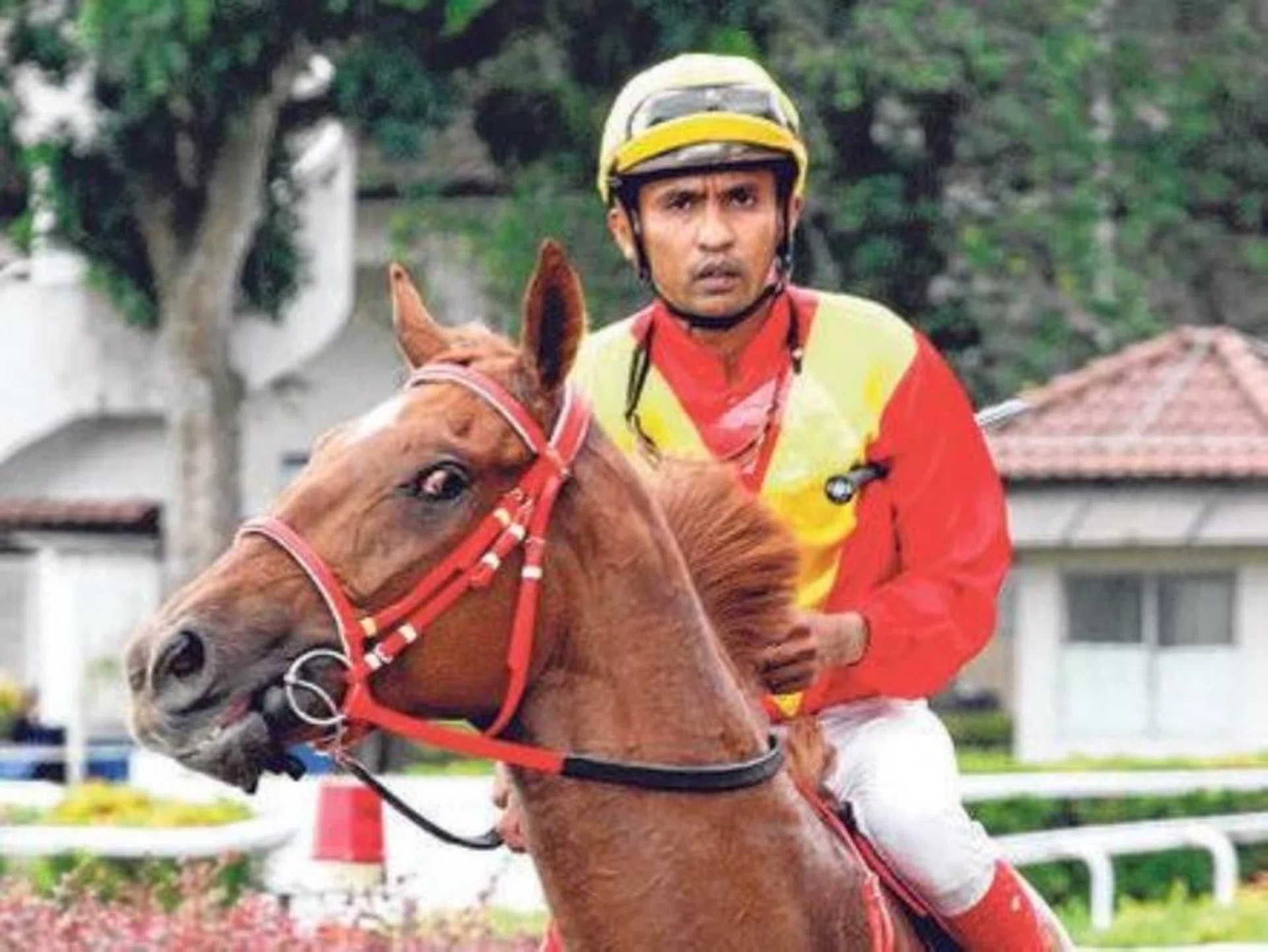 No tropical getaway for Malaysian jockey A'Isisuhairi Kasim.

