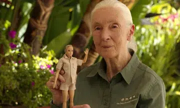 Primatologist Jane Goodall gets Barbie doll in her likeness