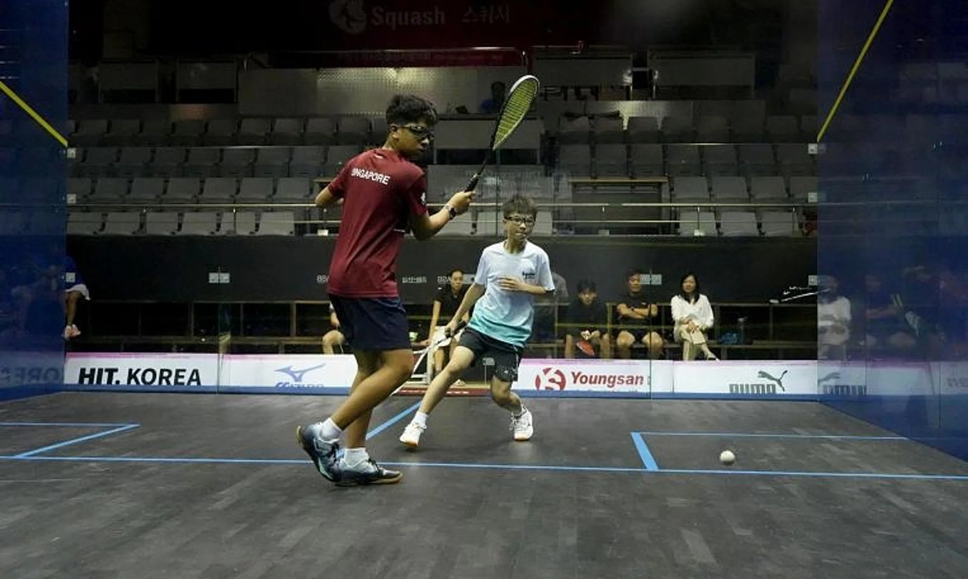 Singaporean player Jackrish Sashikumar shed tears of joy beating China's Liu Yuan Xi in the Under-13 final on Aug 8. 