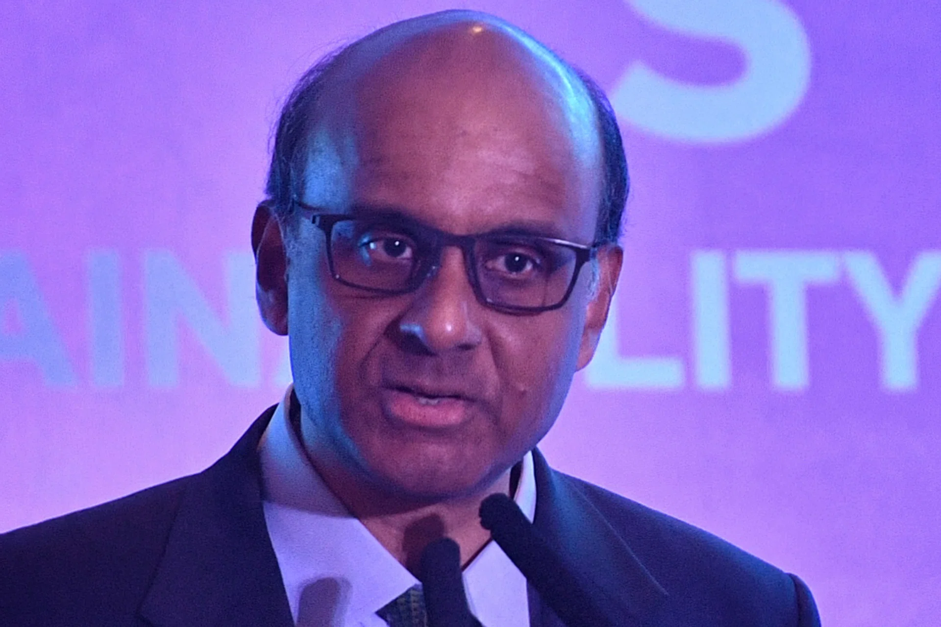Senior Minister Tharman Shanmugaratnam.  