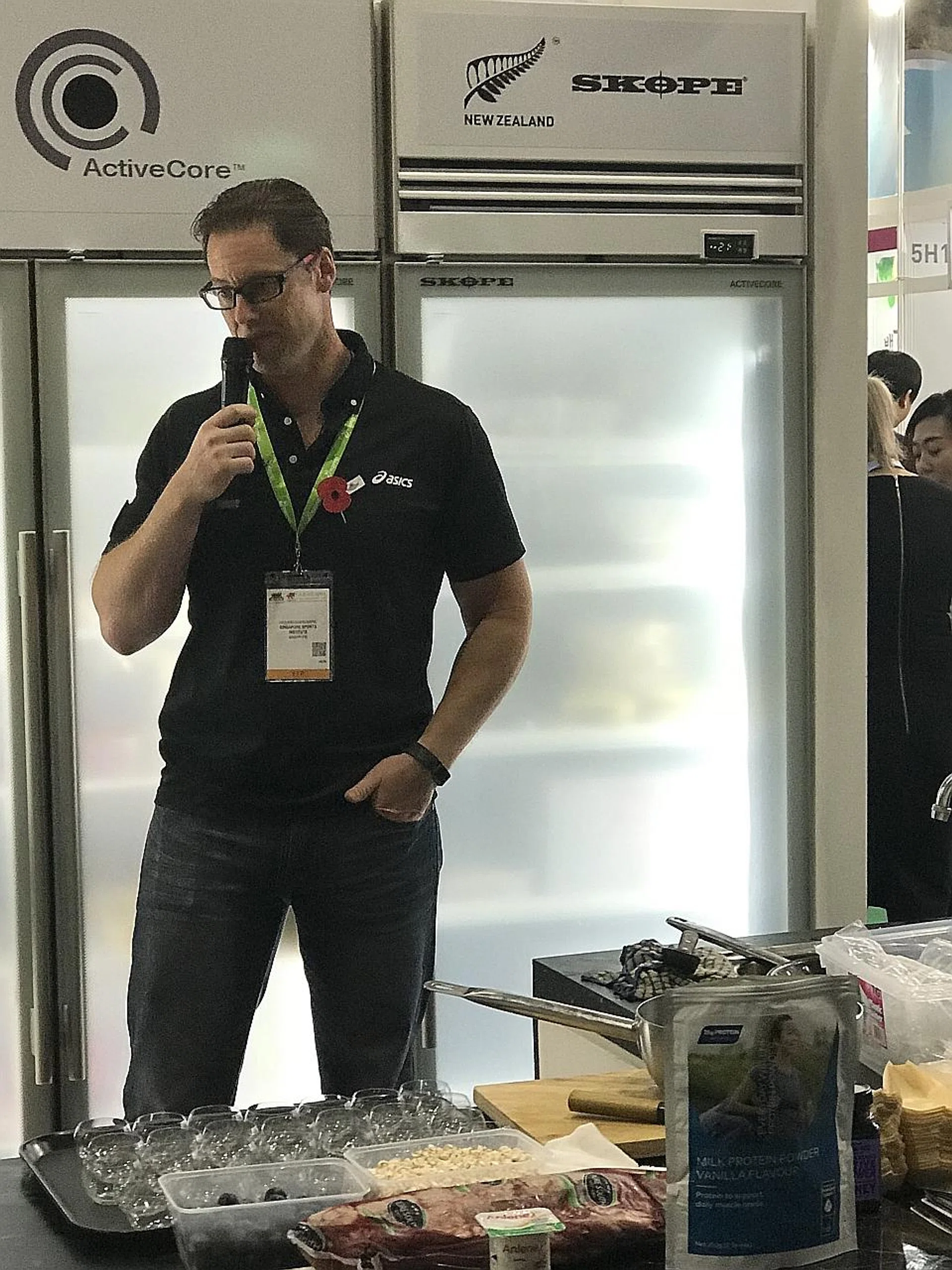 Singapore Sports Institute's Dr Richard Swinbourne.