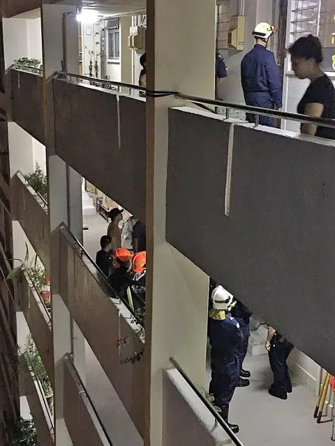 Man shocks residents, climbing down from 12th storey flat
