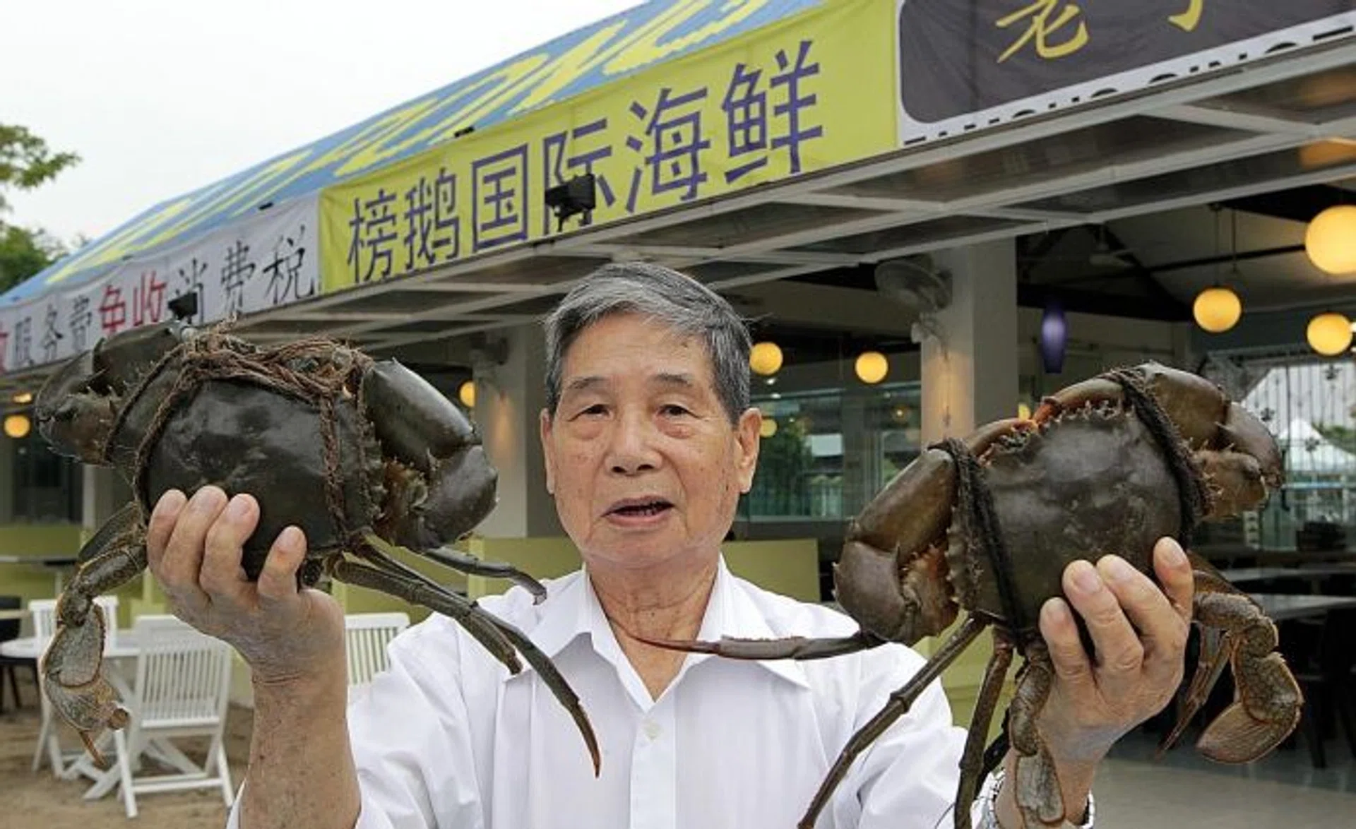 ICONIC: Mr Ting Choon Teng , founder of Ponggol Seafood.