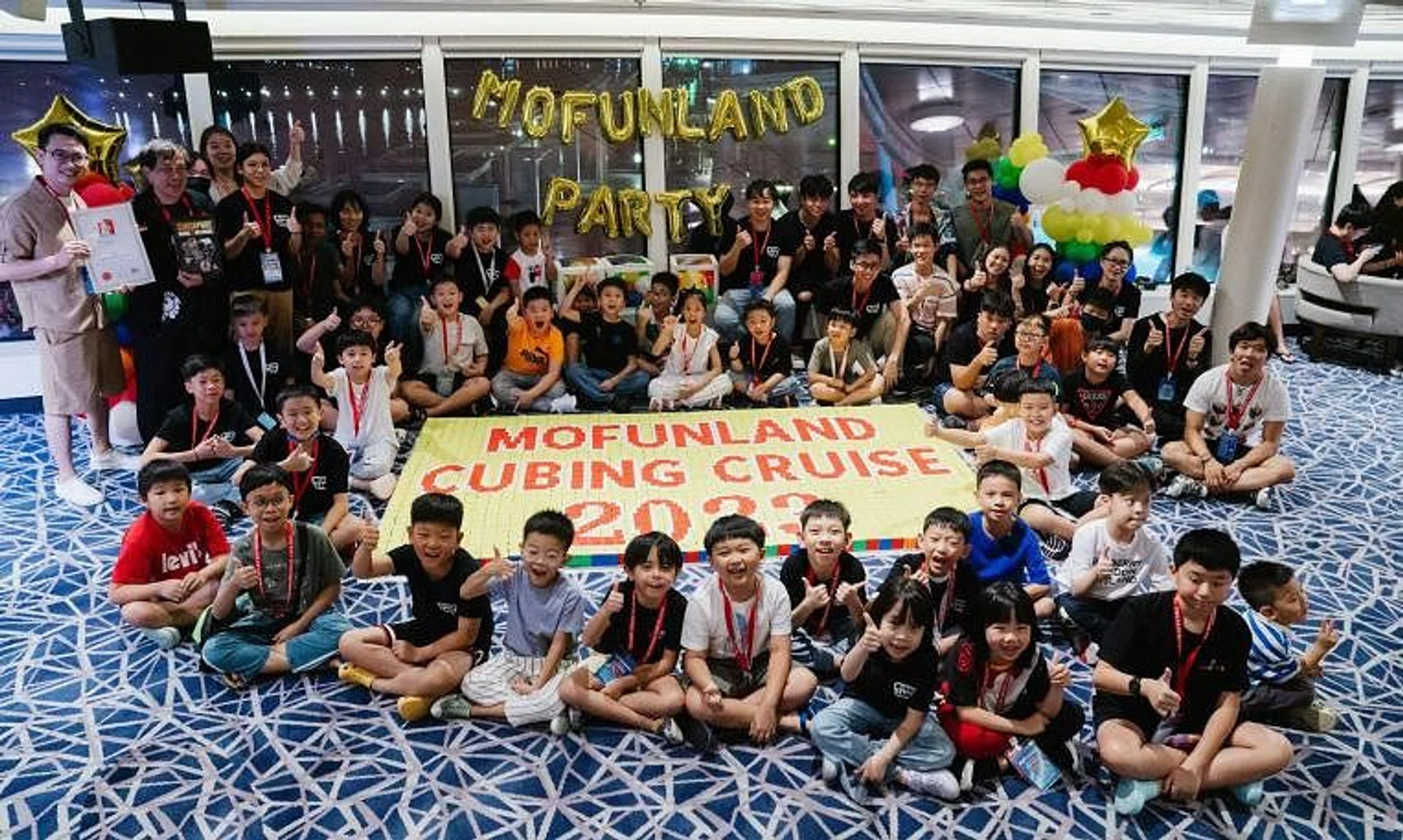 Singapore cubing organisation Mofunland held its inaugural  cubing cruise competition on the Genting Dream cruise ship in June 2023.