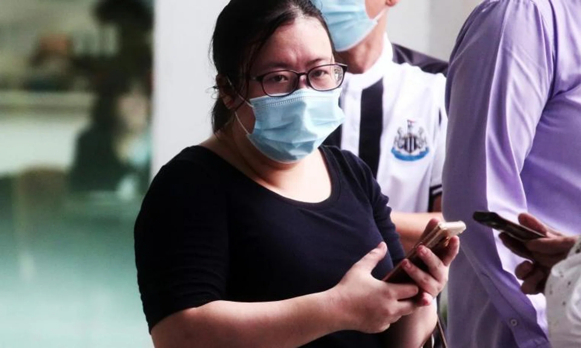 Priscilla Tan Siew Sin did not have Covid-19 at the time, but was waiting for her swab result.