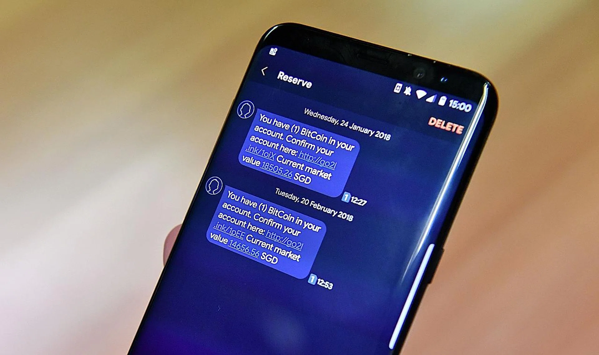 To protect yourself against scams, experts said the best course of action would be to ignore unfamiliar links.