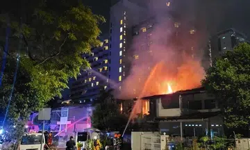 Fire at East Coast Road house, 20 people evacuated, one in hospital