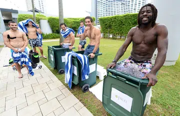 These rugby players are cool