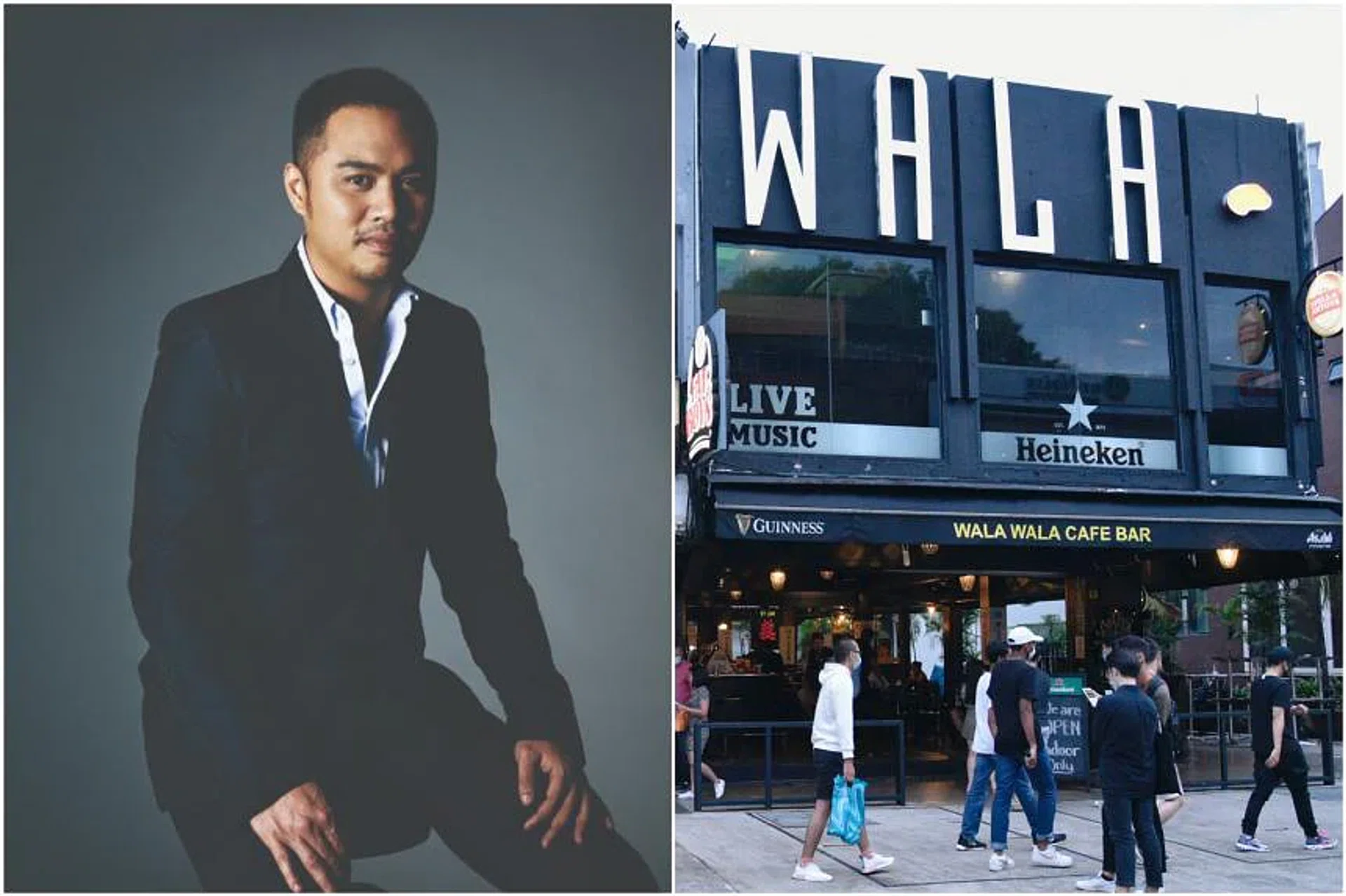 The friends claimed that they each owned a share of the property registered in Mr Spencer Tuppani's (left) sole name.
