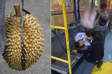Bus captain in Thailand faints after passenger brings durian on board