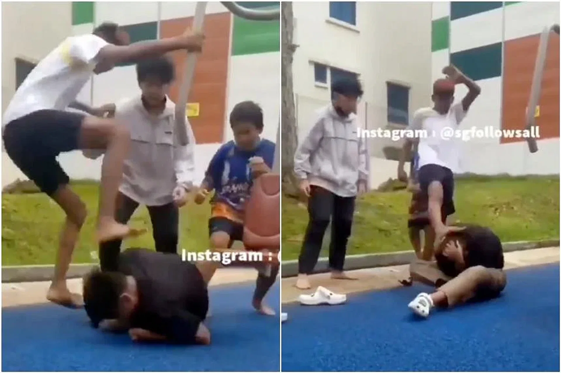 The incident was captured in a 52-second video and circulated online. 
