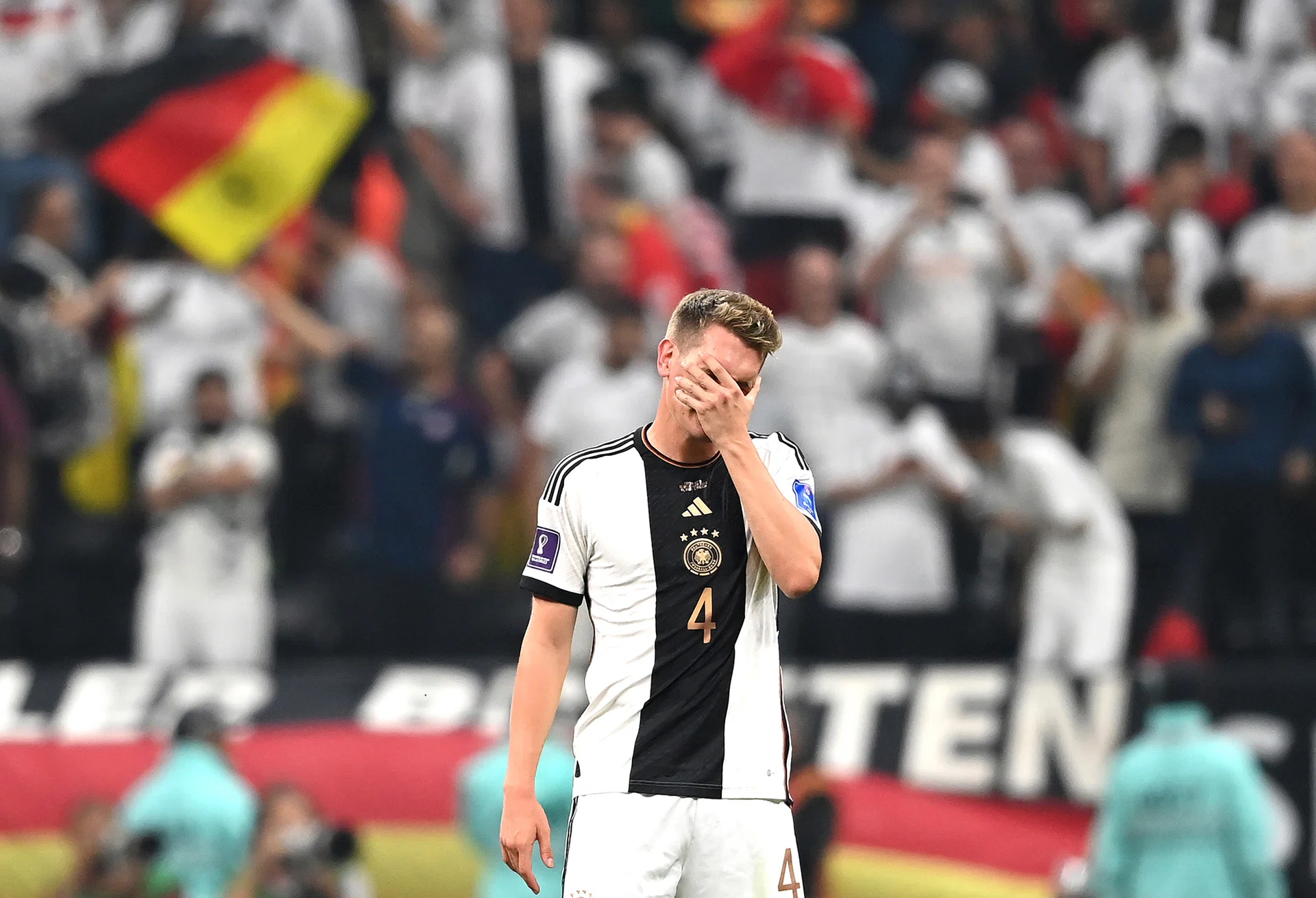 Germany created many chances against Japan but lacked accuracy in front of goal.
