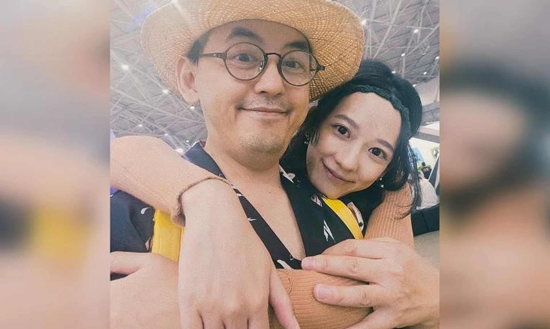 Taiwanese actress Summer Meng had kept a low profile since her husband, television host Mickey Huang (left), was embroiled in Taiwan's #MeToo movement in June. 