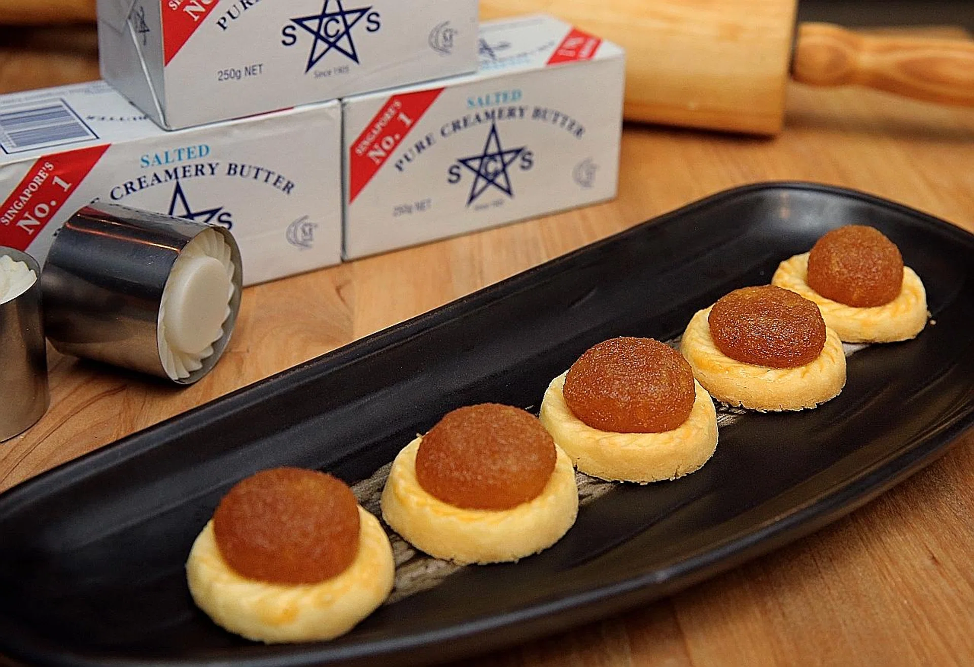 The perfect pineapple tarts this Lunar New Year. 