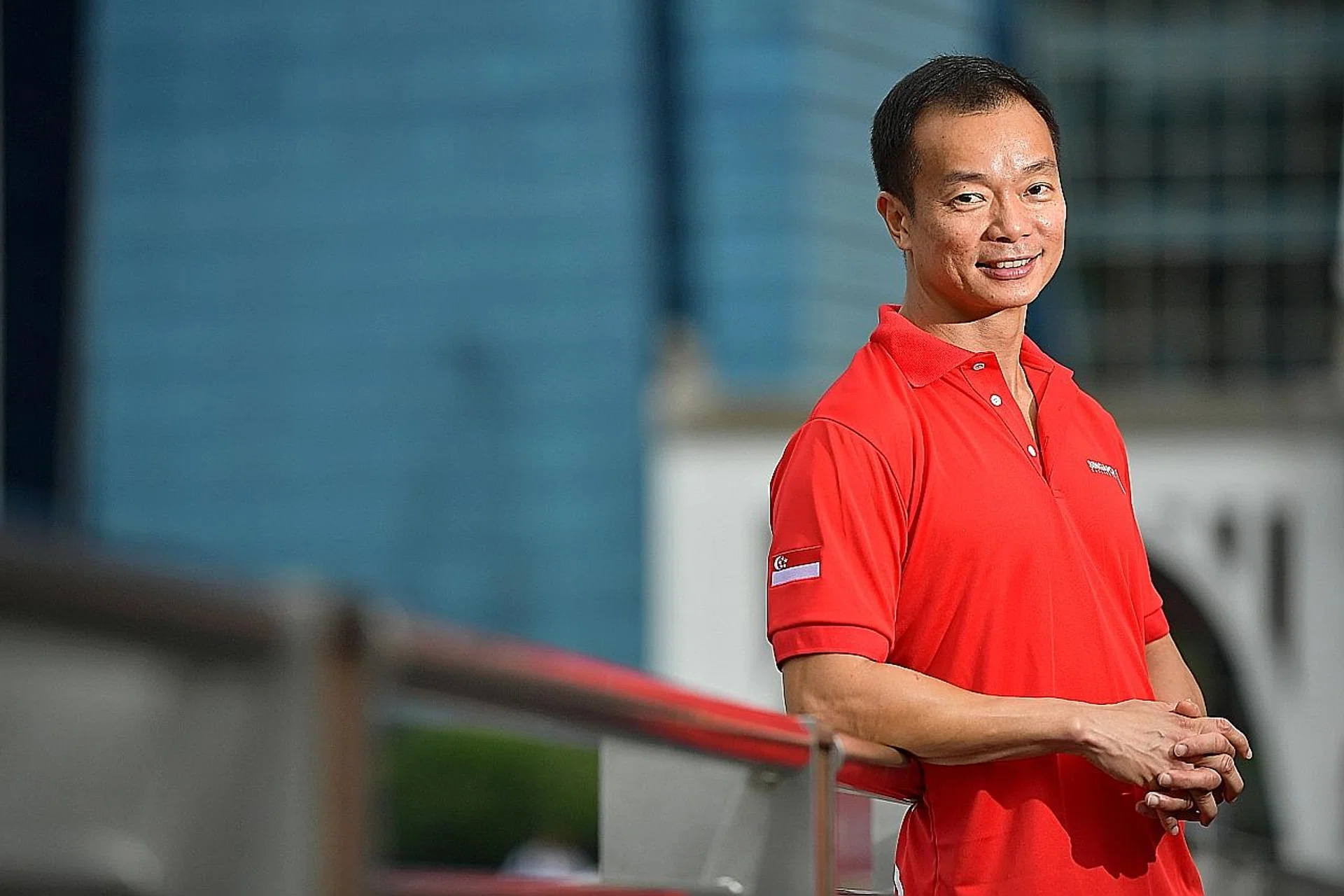 Singapore Sailing Federation president Ben Tan has stressed on values like humility . TNP PHOTO: LIM YAOHUI
