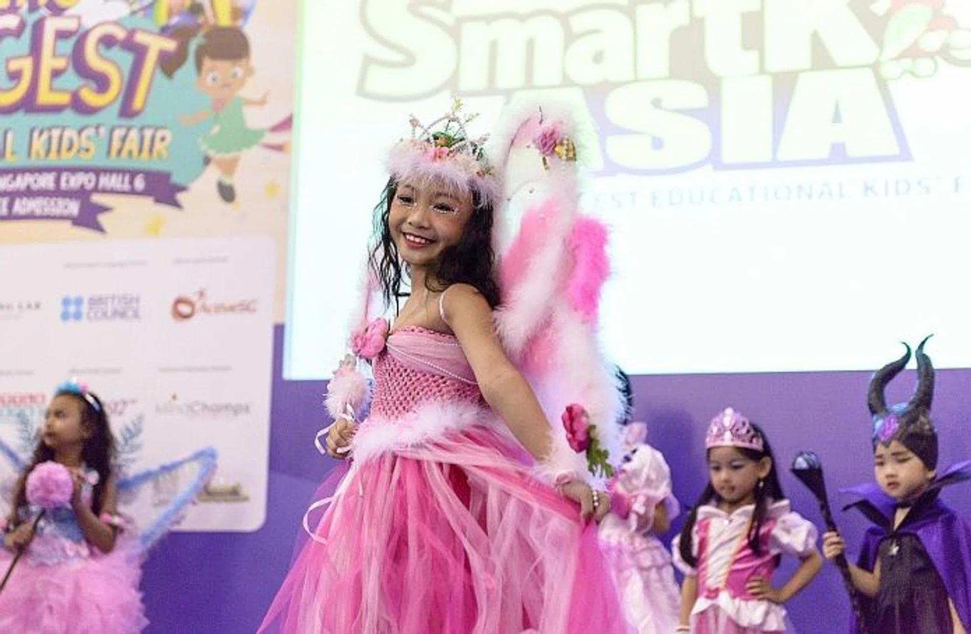 FAVOURITE: (Above) Children can dress up as their favourite superhero or princess characters and stand to win up to $1,000. 