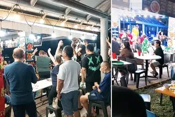 A cheap form of siam diu? Commonwealth coffee shop turns into HDB night club