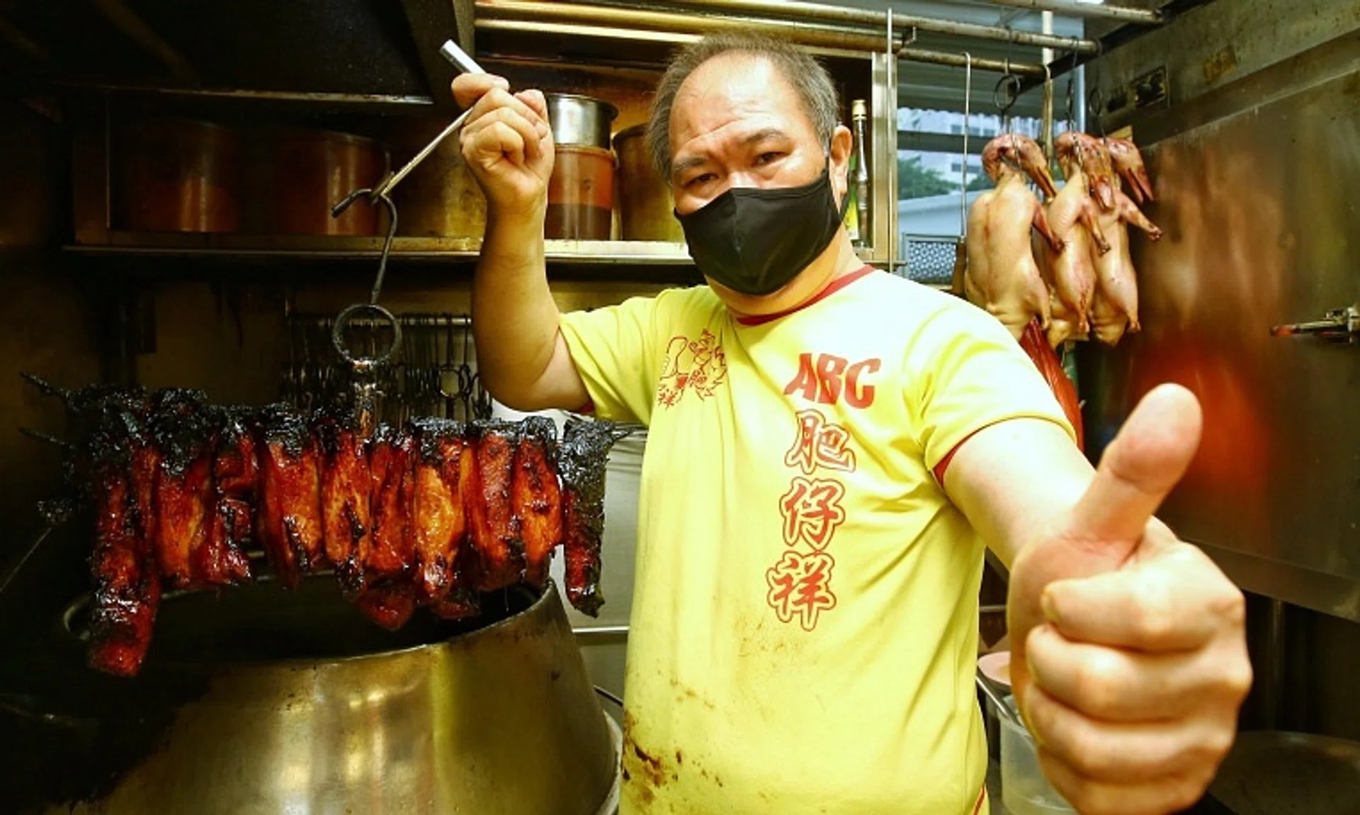 Mr Chan Tuck Cheong, also known by his moniker Fatty Cheong, was famous for his juicy and tender char siew.
