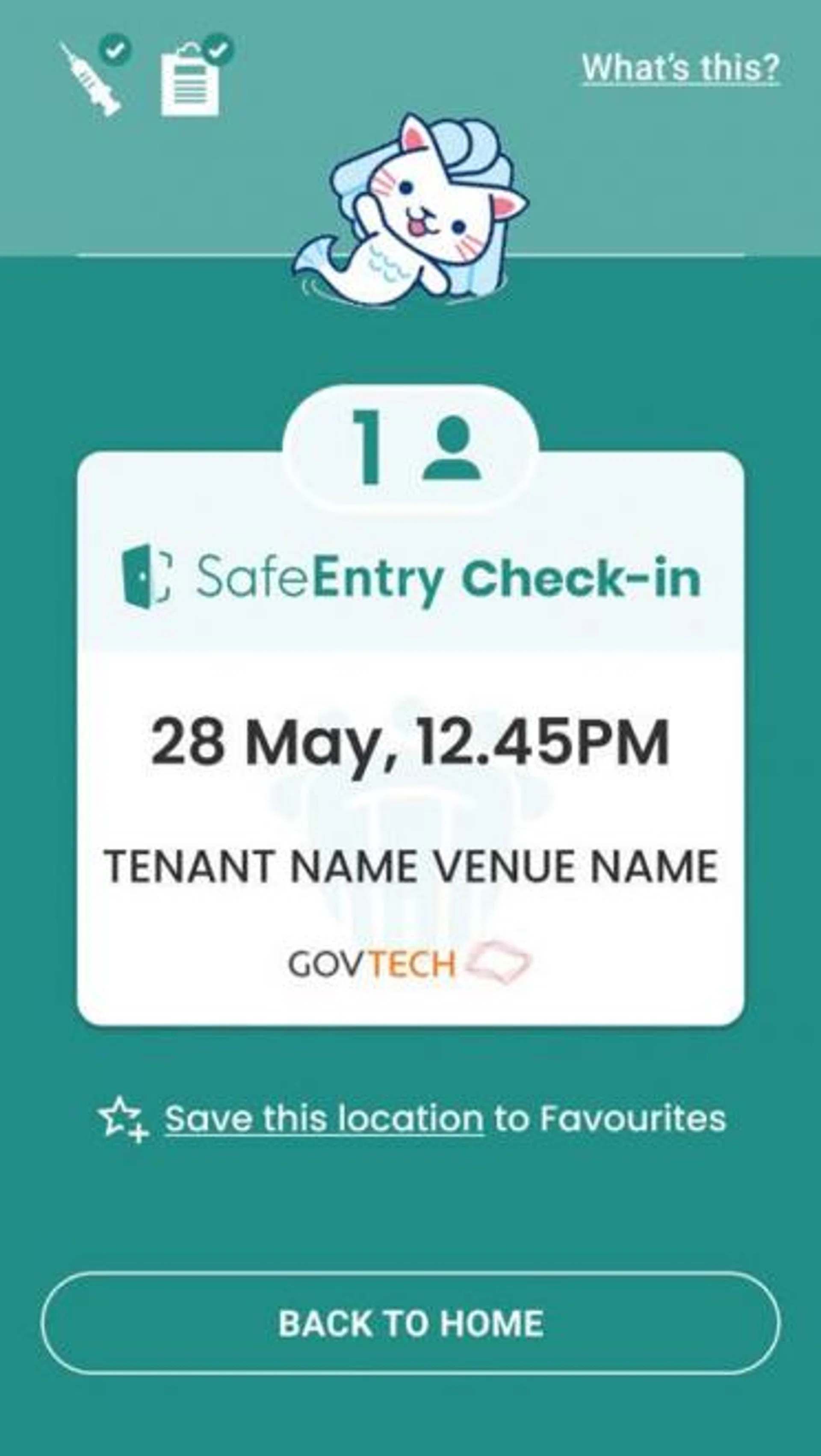 An artist’s impression of Merli the merlion replacing the otter in the TraceTogether app. So cute, right?