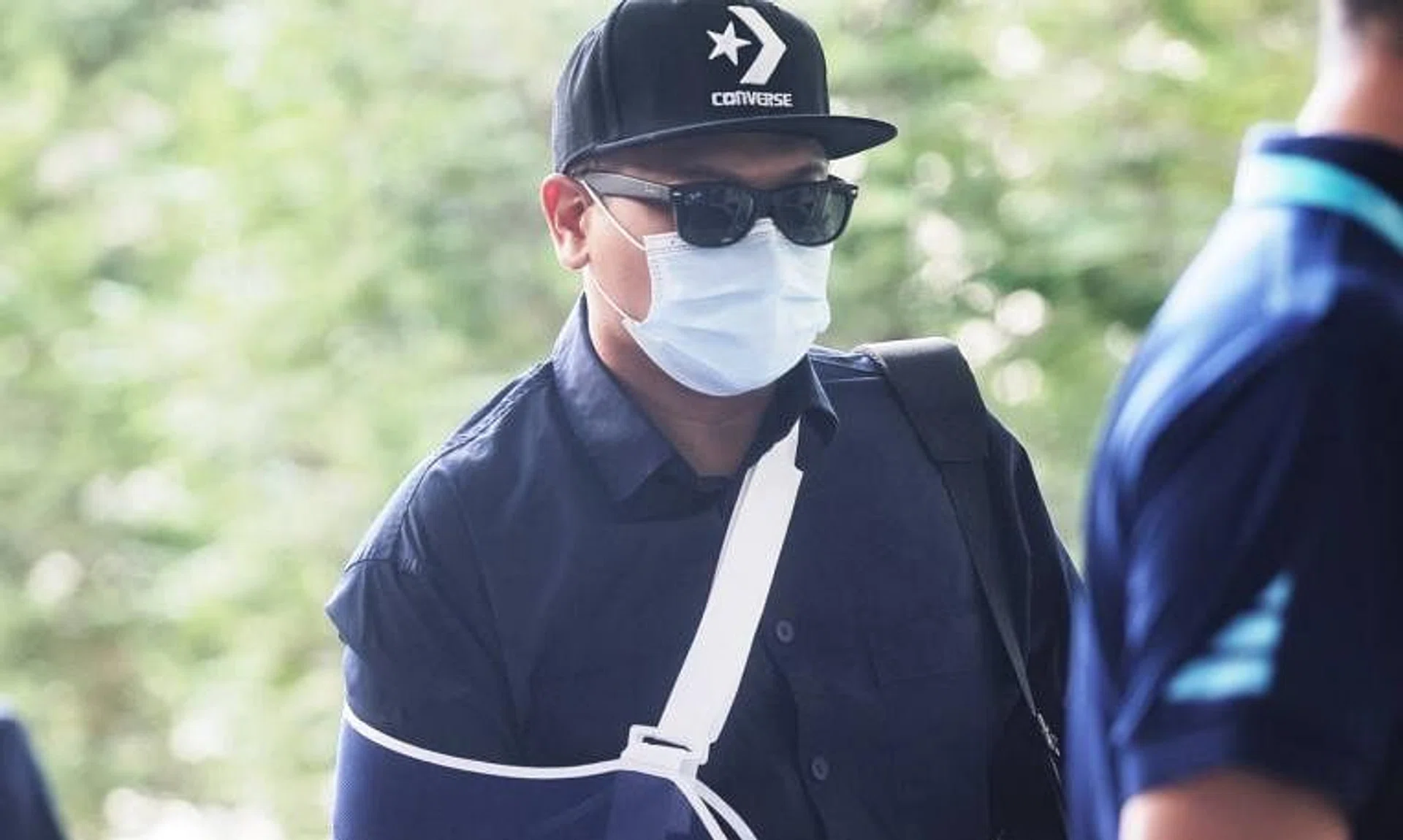 Muhammad Syafie Ismail arriving at the State Courts on April 25, 2024.