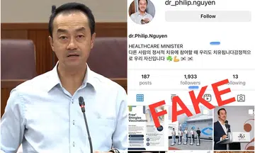 Koh Poh Koon warns followers about fake Instagram account
