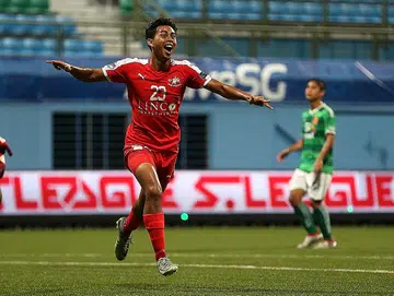 Adam shines for Home United in AFC Cup qualifying play-off