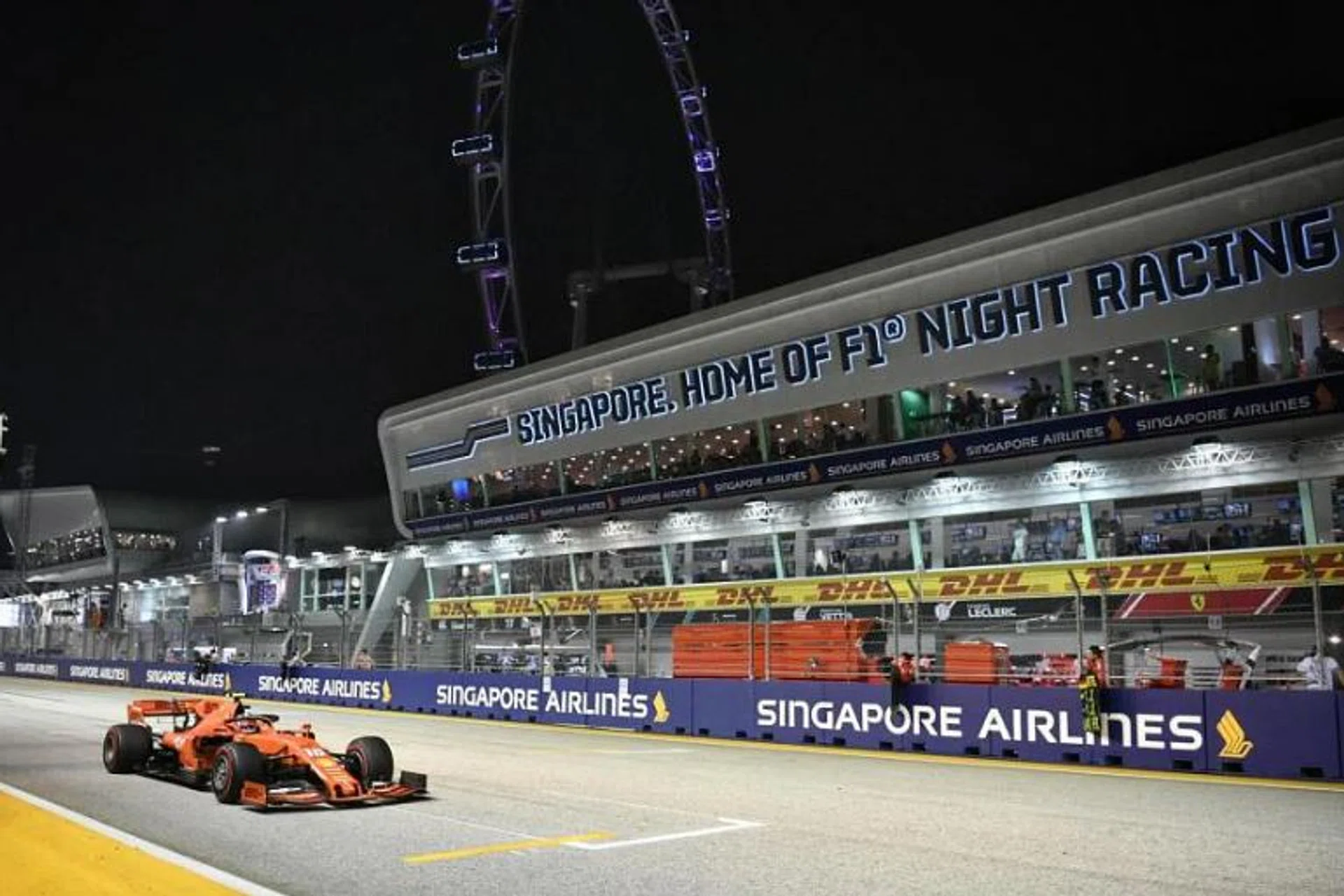 A file photo of the 2019 Singapore Grand Prix. The race was cancelled in the last two years due to the pandemic. PHOTO: ST FILE