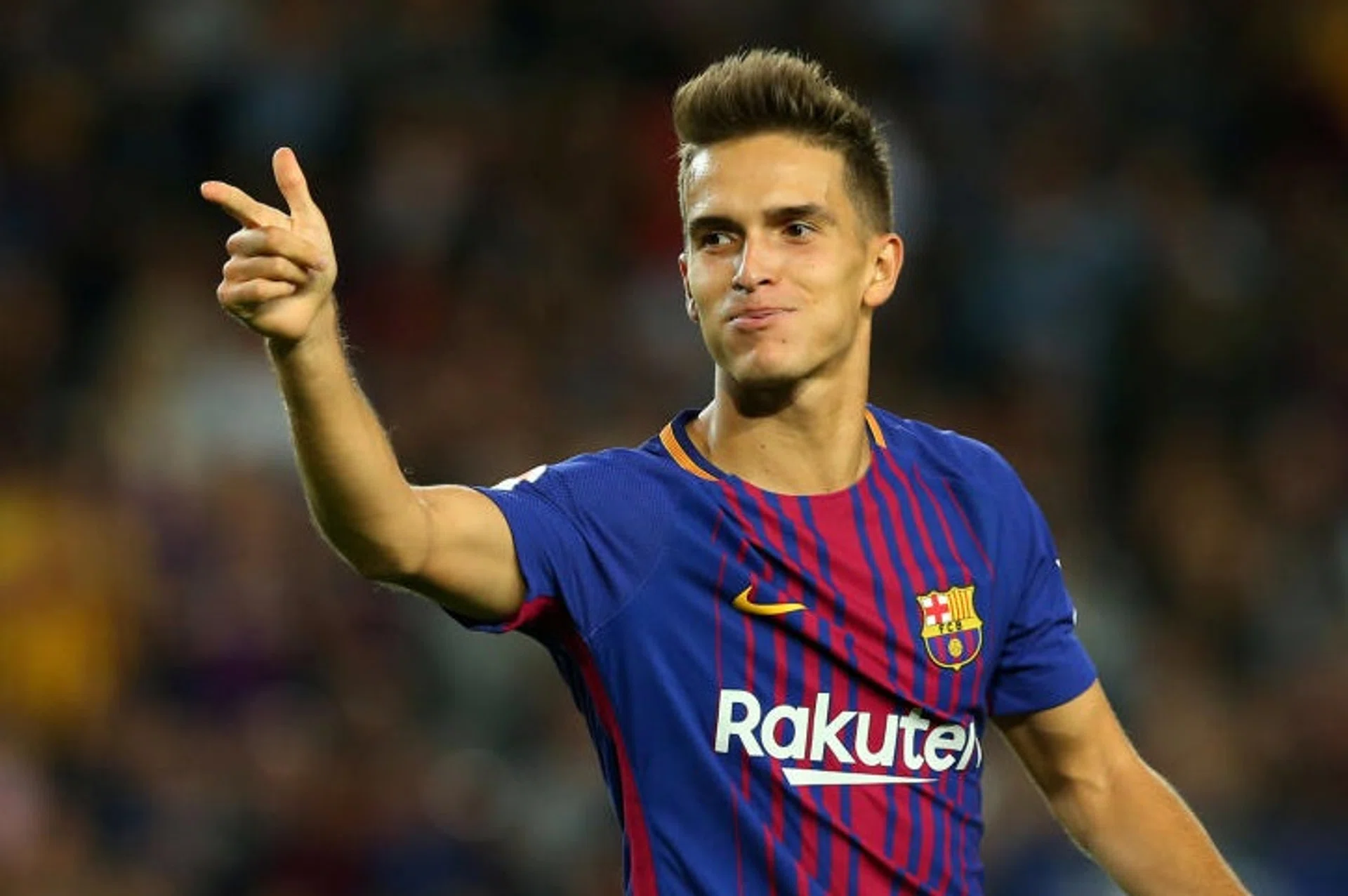 Denis Suarez is set to make his Arsenal debut against his former club Manchester City.