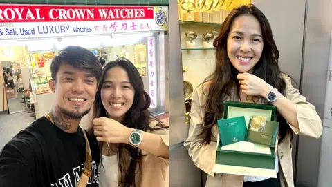 Simonboy buys diamond Rolex for girlfriend to thank her for supporting him when he 'had nothing'