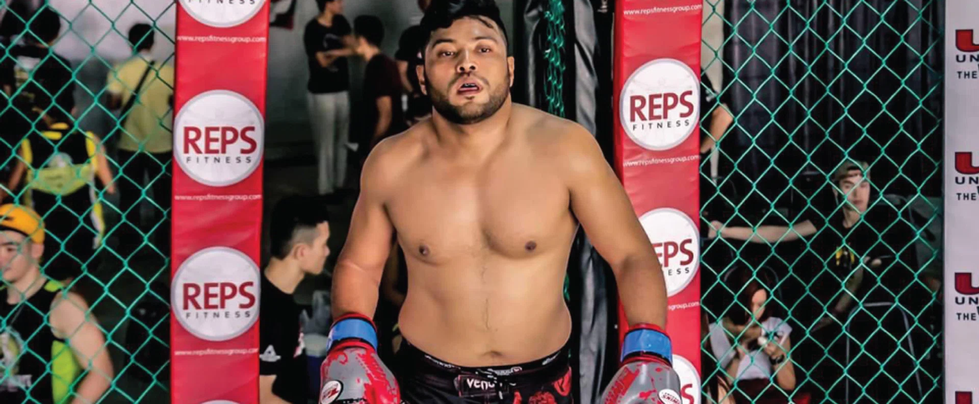 CUTTING HIS TEETH: Rafi Majid (above) is eagerly anticipating his debut professional fight against Indonesian Bub Kalbar this evening.