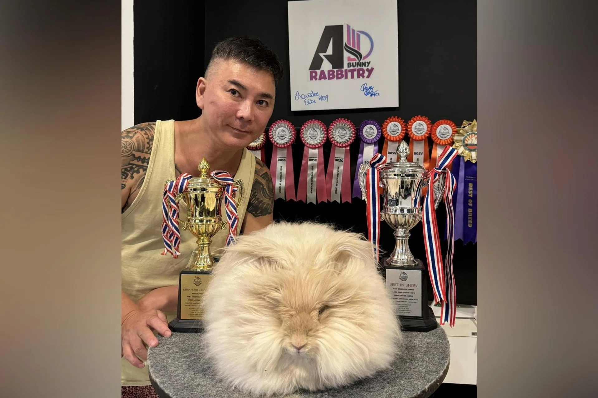 Addy Lee has established a rabbit farm which is about a 30-minute drive from downtown Bangkok.