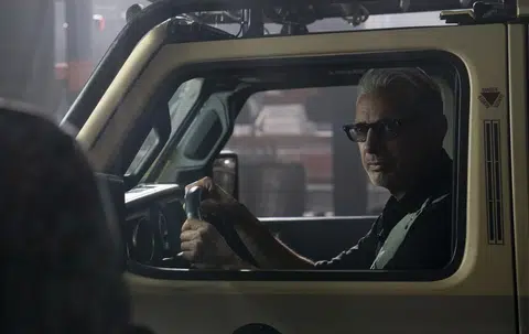 Jeff Goldblum: Running for your life is always memorable