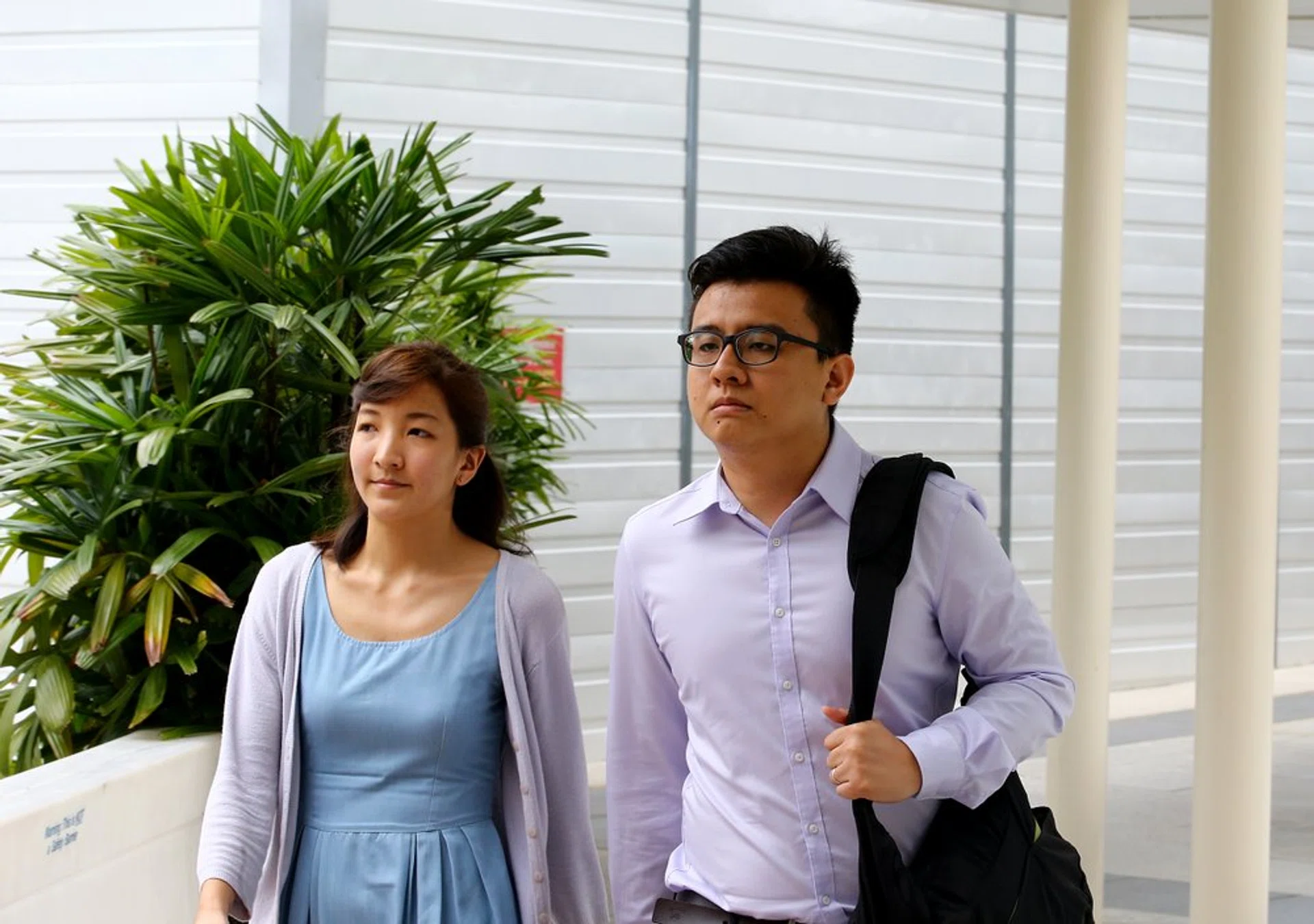 A witness said Yang Kaiheng (right) wanted to use the money he made from The Real Singapore for a bungalow and car.