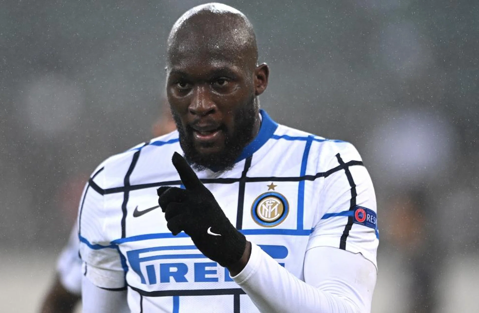 Belgium striker Romelu Lukaku has now scored 13 goals in 15 European games for Inter Milan.
