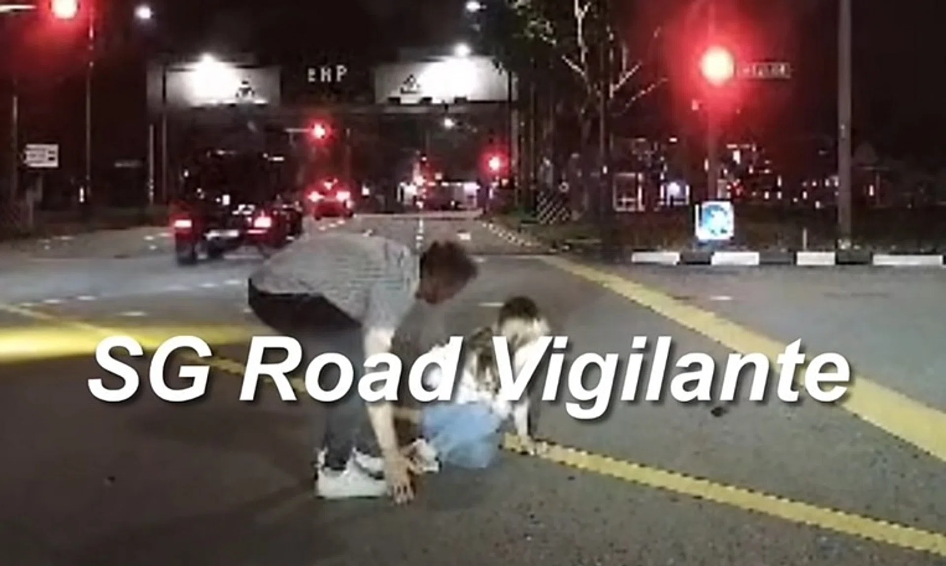 The accident happened at 3.15am at the junction of Orchard Road and Handy Road.