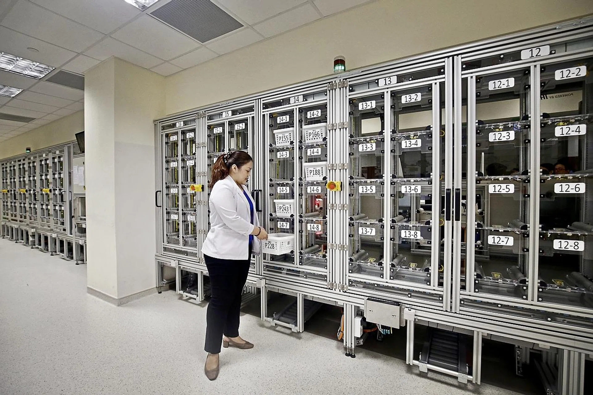 Robot technology will be used to collect and package the medication, which will be distributed to patients by pharmacy staff. 