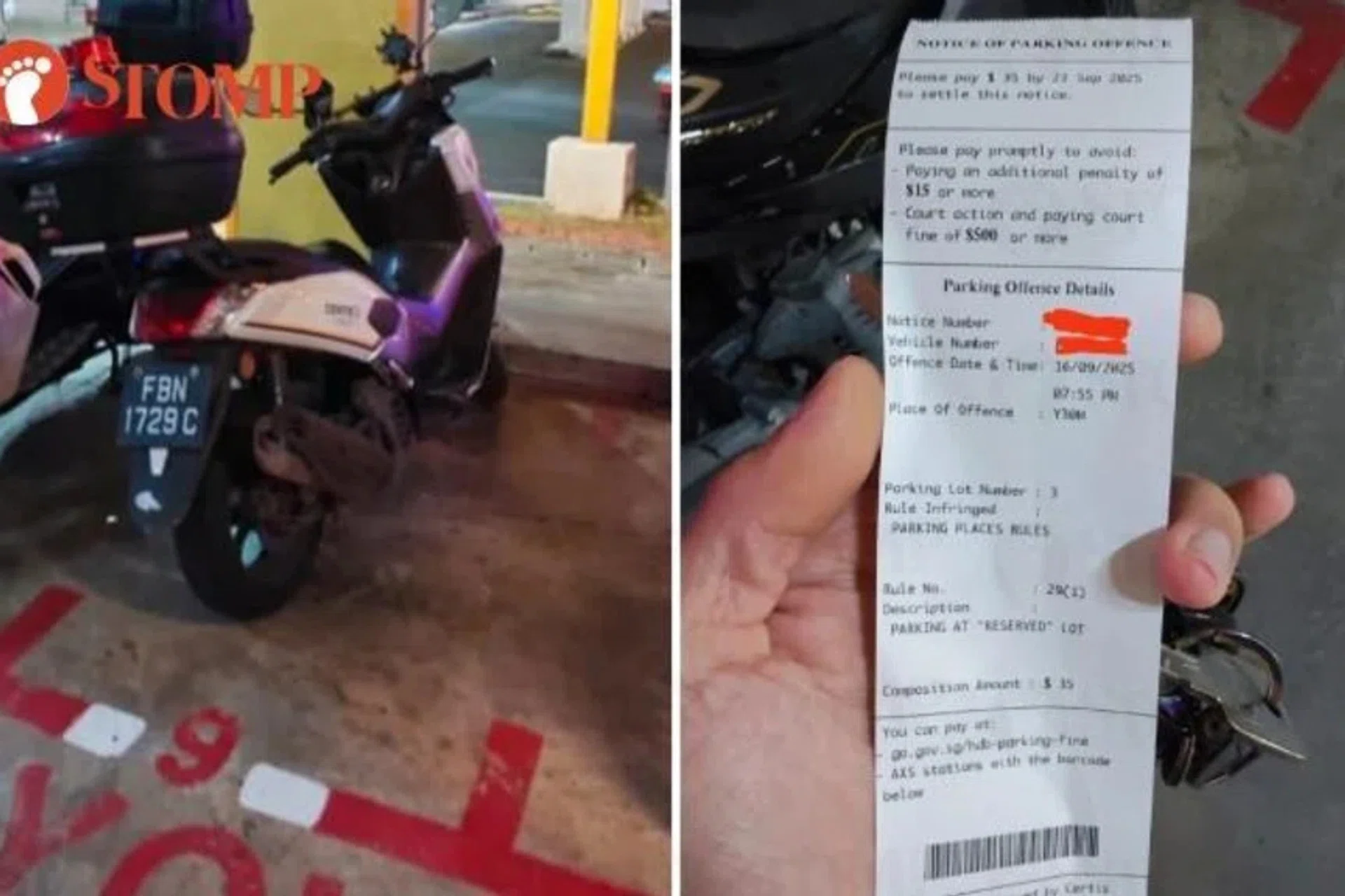 "How can they happily park in a reserved slot and fine people for parking in the same reserved slot as them?" asked Stomper XJ. 