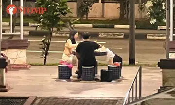 Is couple's steamboat date in a public place breaking the law?