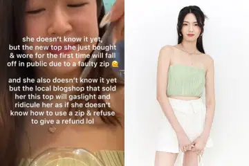 Customer's dispute with Singapore fashion brand over wardrobe malfunction goes viral