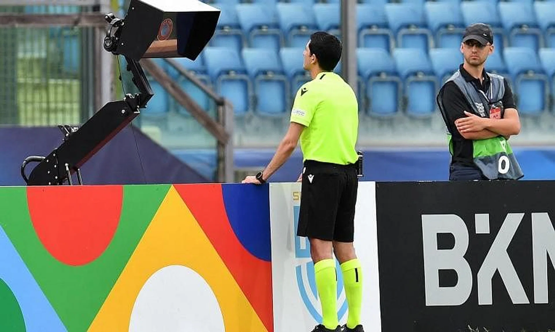 Semi-automated VAR uses automated ball detection and creates three-dimensional models of a player's position instantly.